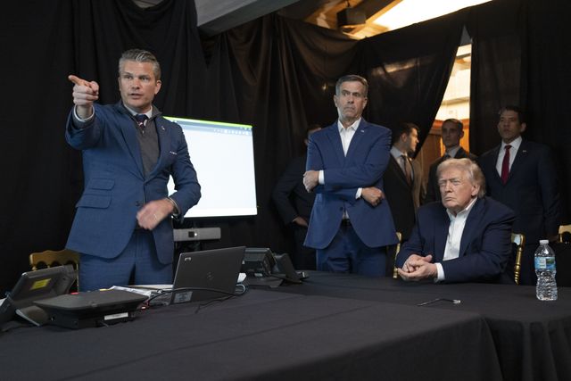 President Donald Trump monitors U.S. military operations in Venezuela, from Mar-a-Lago Club in Palm Beach, Florida, on Saturday, January 3, 2026. (Official White House Photo by Molly Riley)