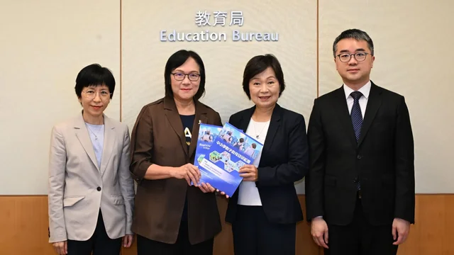 《中小學數字教育發展藍圖》公布　蔡若蓮：數字時代教育須重構系統