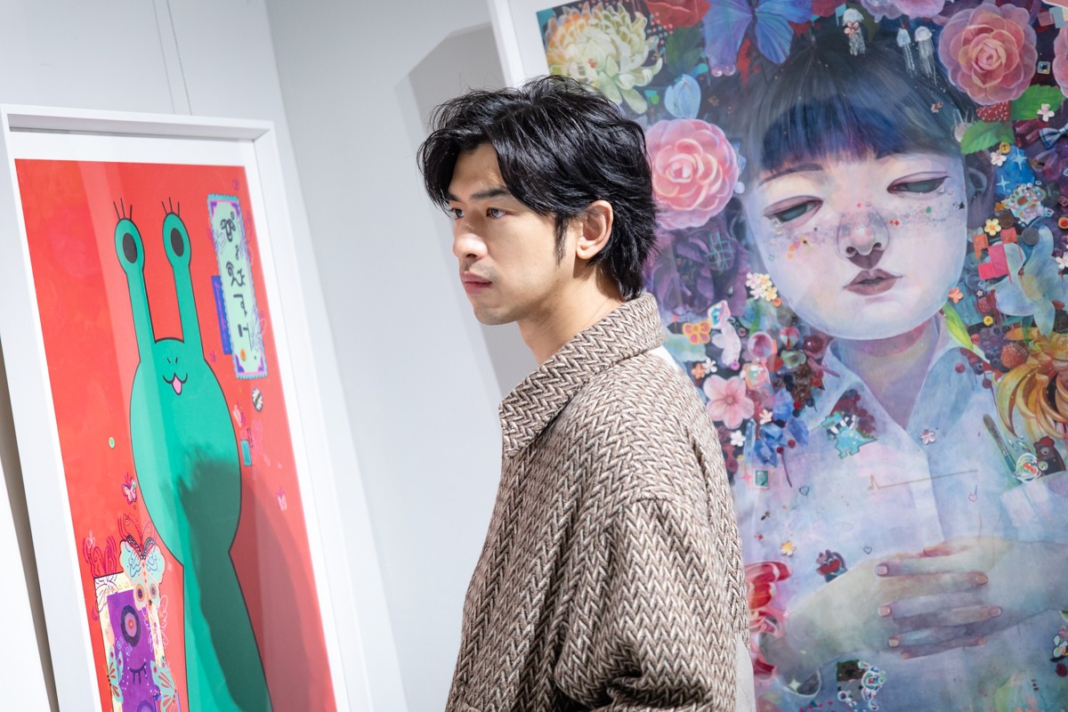 丸山純奈的畫作，就像是我演員生涯的某種投射」——隨陳柏霖悠遊他