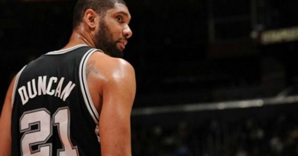 Tim Duncan Rasta 瘋狂的夏天再補一槍:Tim Duncan 退休! - NBA - 籃球 | 運動視界 Sports Vision