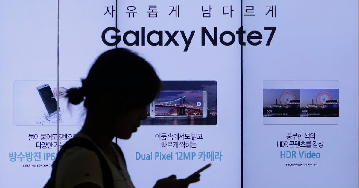 三星Note 7屢傳爆炸災情 華航、復航禁止機上使用及託運 - TNL The News Lens 關鍵評論網