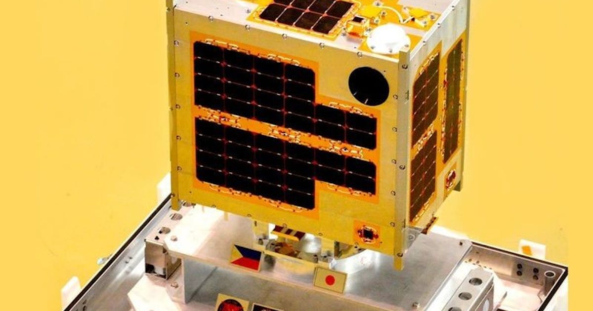 終於擠身太空之國！菲律賓首枚微型衛星將發射 - TNL The News Lens 關鍵評論網