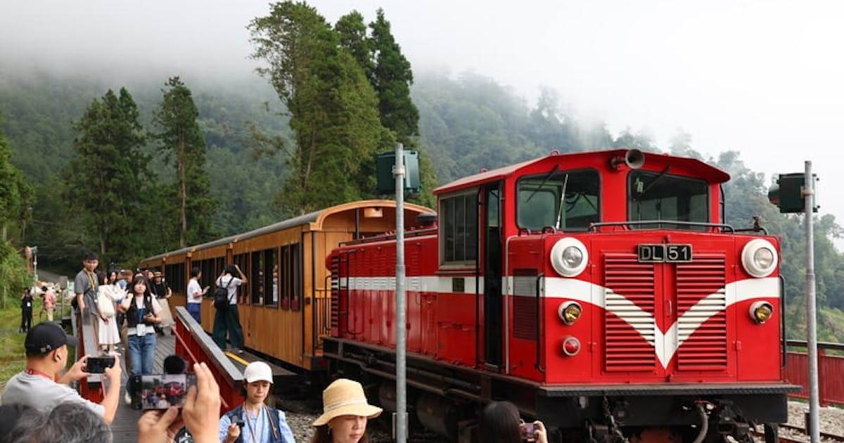 阿里山森林鐵路全線通車！乘客可從嘉義直達阿里山，福森號檜木車廂被譽行動美術館- TNL The News Lens 關鍵評論網