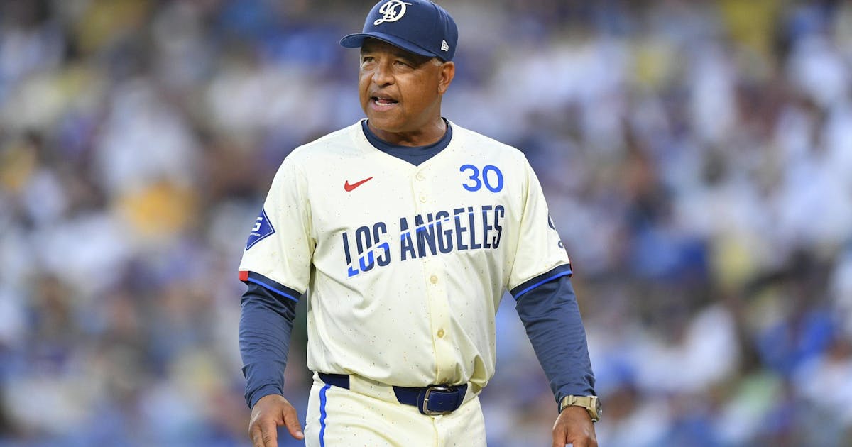 道奇總教練戴夫羅伯茲（Dave Roberts）是有名的動口不動手
