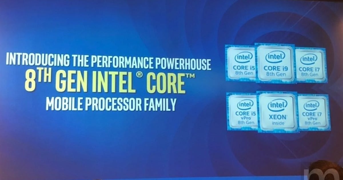 Intel Oc8 Intel第8代Core i系列處理器主流款、性能款登場 新增更高效能表現的Core i+版本 (134038) - Cool3c