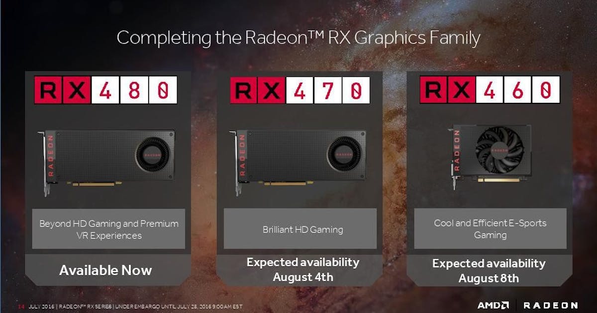 Amd Radeon Rx450 AMD Radeon RX 系列向下扎根, 8 月陸續推出 RX470 、 RX460 #polaris (109284) - Cool3c