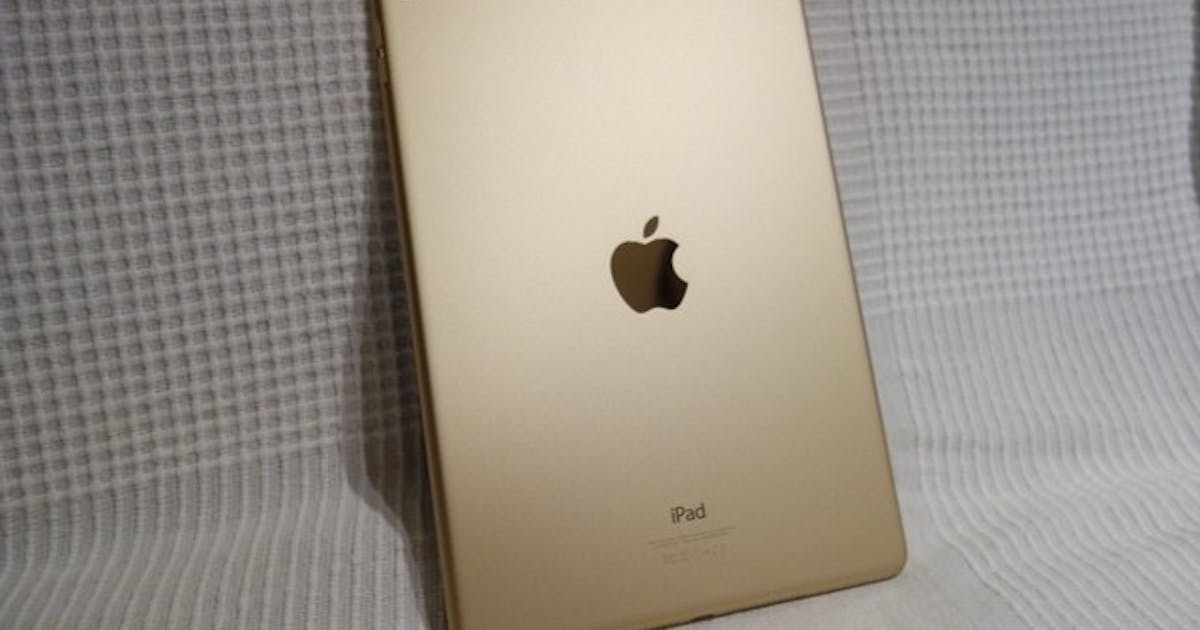 iPad air 2 WiFi 64GB 金色日版開箱動手玩#APPLE (87119) - Cool3c
