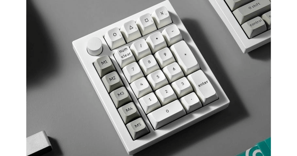 Keychron 再推客製化數字鍵盤Q0 Max #藍牙(213278) - Cool3c