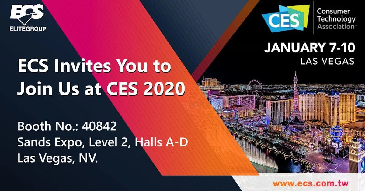 精英電腦將於2020 CES 展出高效能新產品與全方位解決方案應用 #智能 (150601) - Cool3c