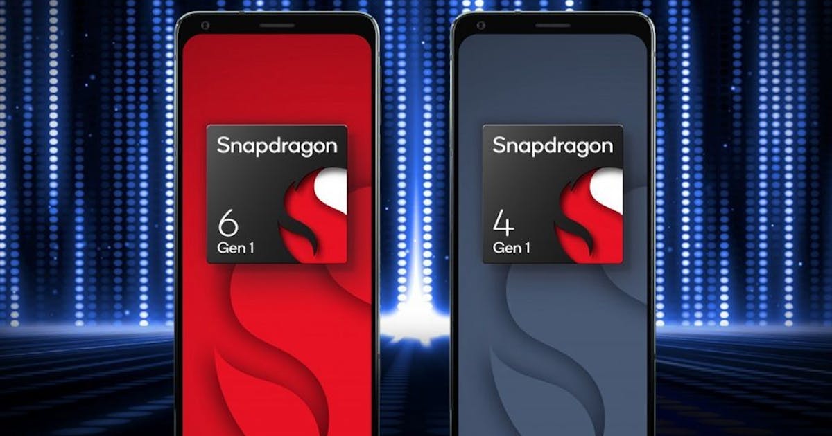 高通宣布 Snapdragon 6 Gen 1 與 Snapdragon 4 Gne 1 ,分別在 2023 年 Q1 與 2022 年 Q3 ...