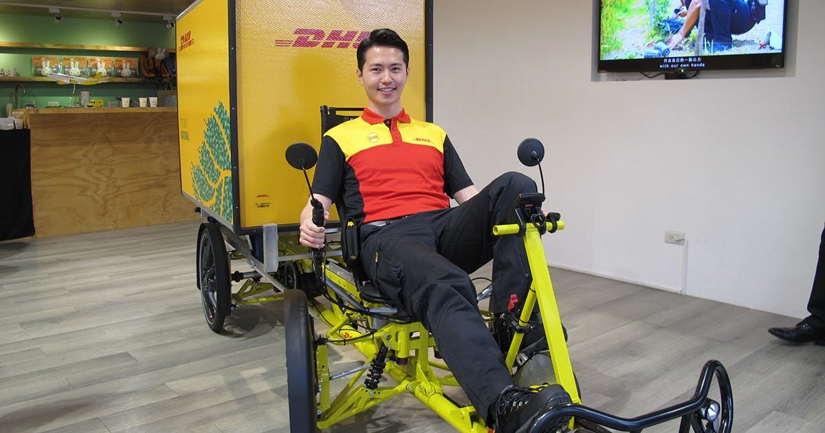 DHL貨運電動腳踏車Cubicycle：可載125公斤貨物、續航力50公里 #電動車 (141580) - Cool3c