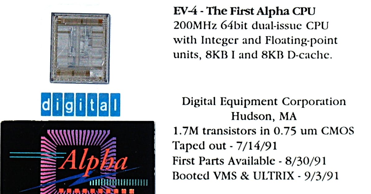 硬科技:RISC諸神的黃昏系列 DEC的Alpha (中) #intel (172746) - Cool3c