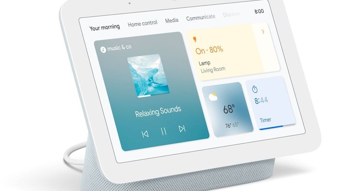 Google 第二代Nest Hub 隨Pixel 6 系列登台，建議售價3,180 元
