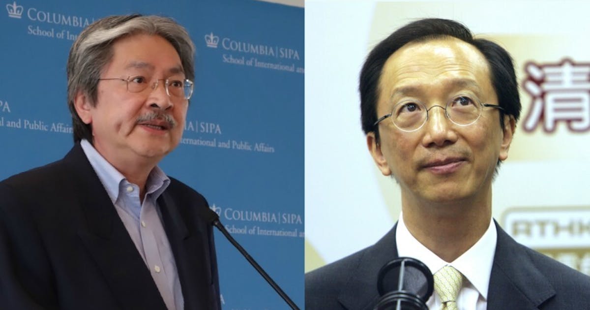 致梁錦松先生及曾俊華先生的公開信：請宣布競逐下屆香港特首 | 馮文正 - 灼見名家