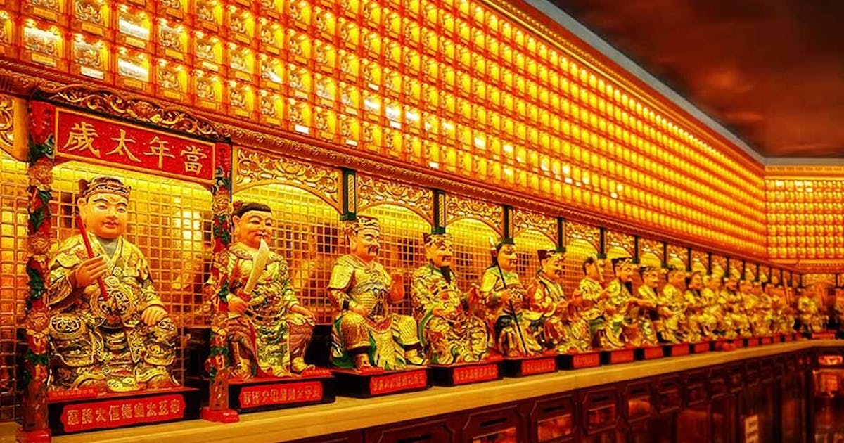 省善真堂太歲堂Patron Gods at Shang Sin Chun Tong Taoist