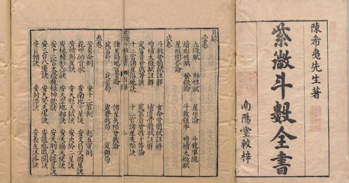 紫微斗數的三大里程碑| 黎漢偉- 灼見名家