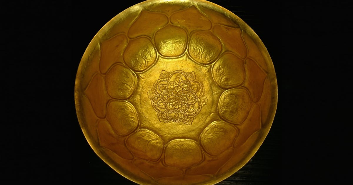 天下第一金碗：唐代鳥獸蓮瓣紋鎏金碗的對照| 趙雨樂- 灼見名家