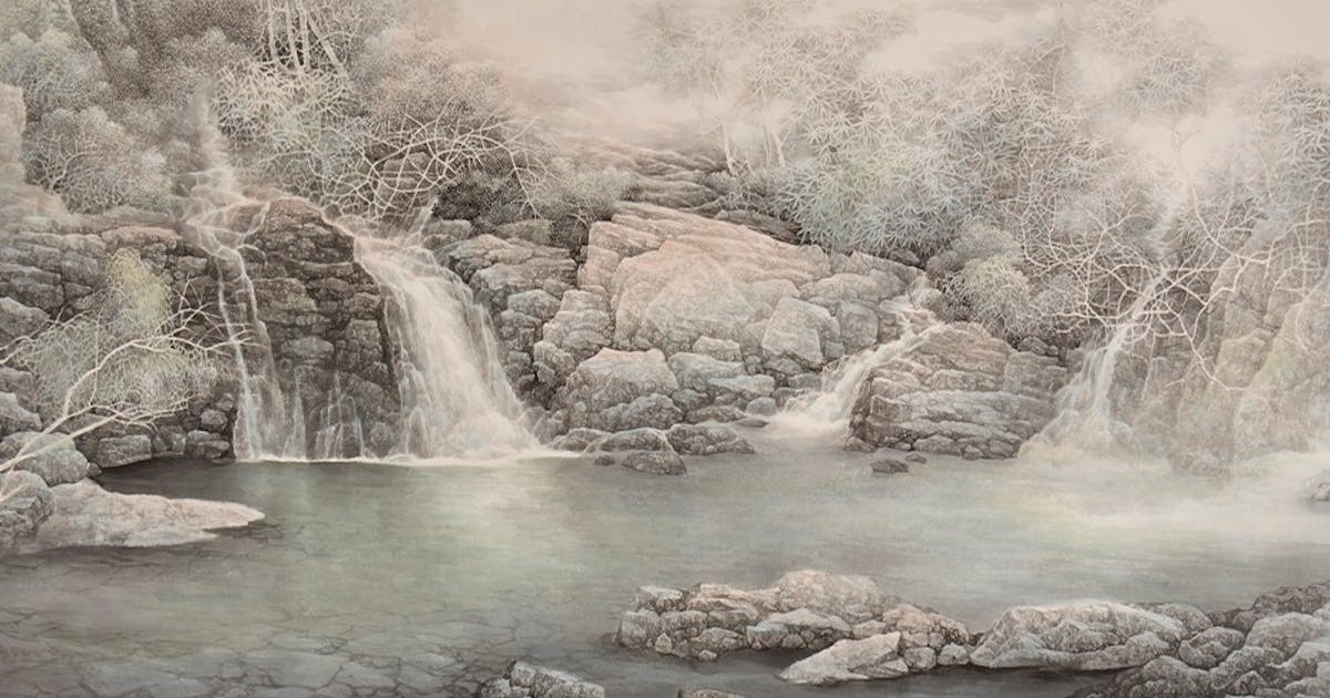 袁麗顏的當代工筆山水| 益行- 灼見名家