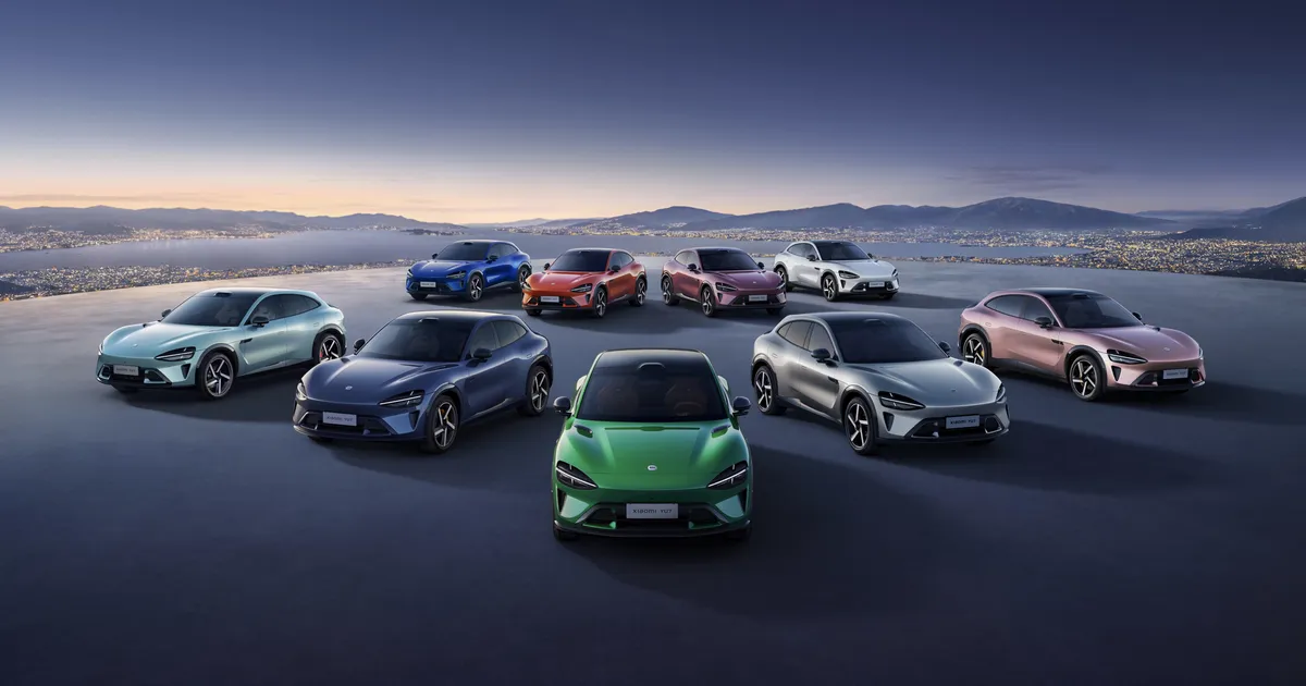 小米電動車 2027 年登陸歐洲，攜手德國八大經銷商布局銷售服務網