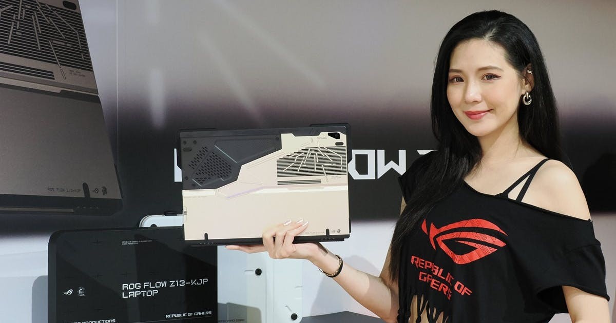 華碩攜手小島工作室以Ludens打造ROG Flow Z13-KJP限量版筆電新川洋司