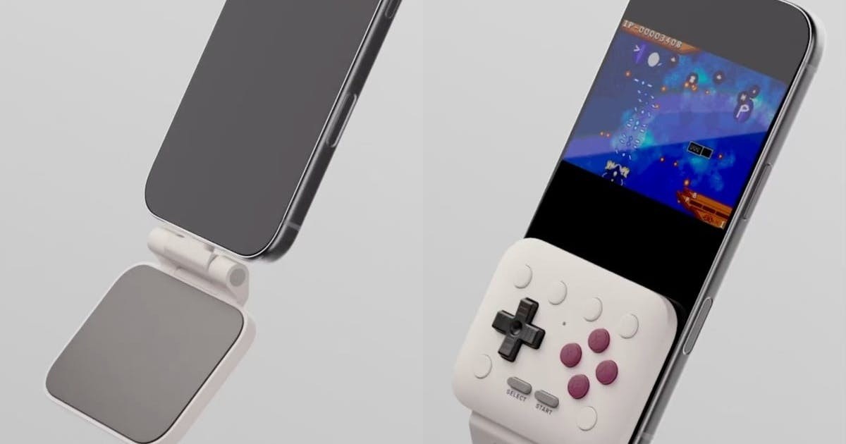 CES 2026：8BitDo 發表 FlipPad 行動控制器 專為直向手機遊戲打造 並通過 iPhone 認證 #八位堂 (245553 ...
