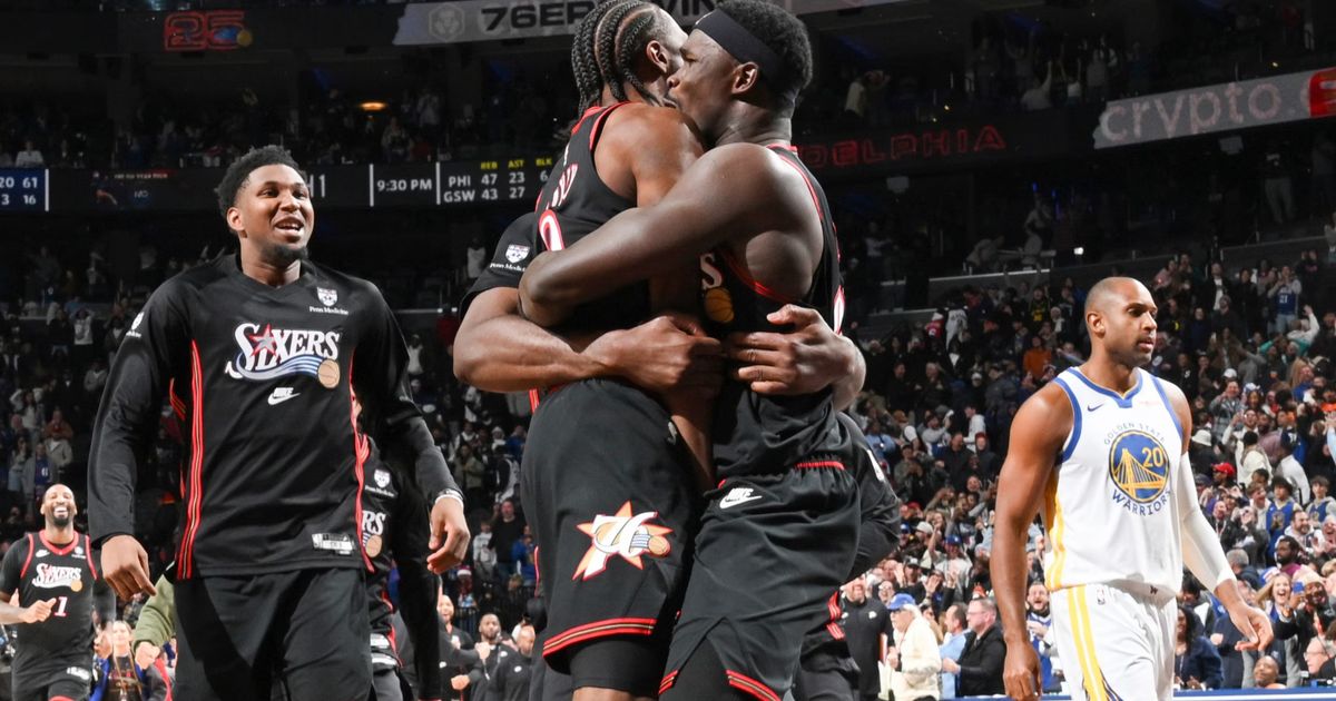 本季新高24顆進攻籃板 76人肆虐勇士禁區