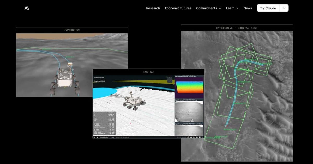AI 領航火星：NASA 如何利用 Claude 實現「毅力號」導航自動化？