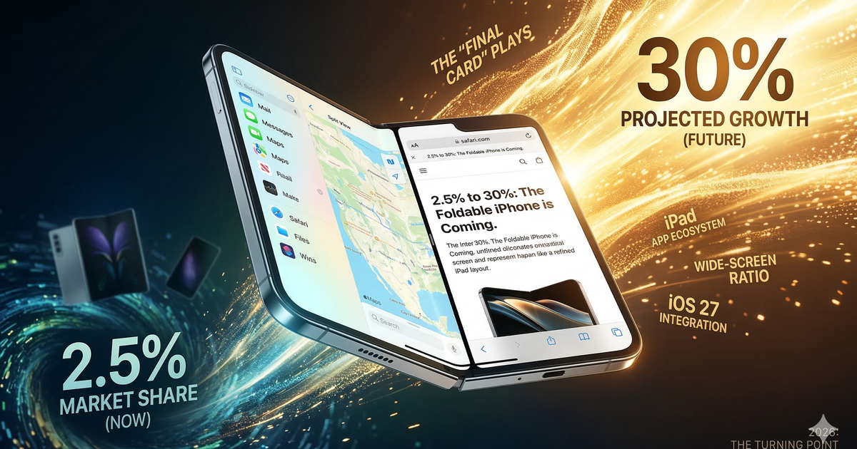 Apple 折疊 iPhone 還沒發表，iOS 27 已悄悄重寫它的軟體地基