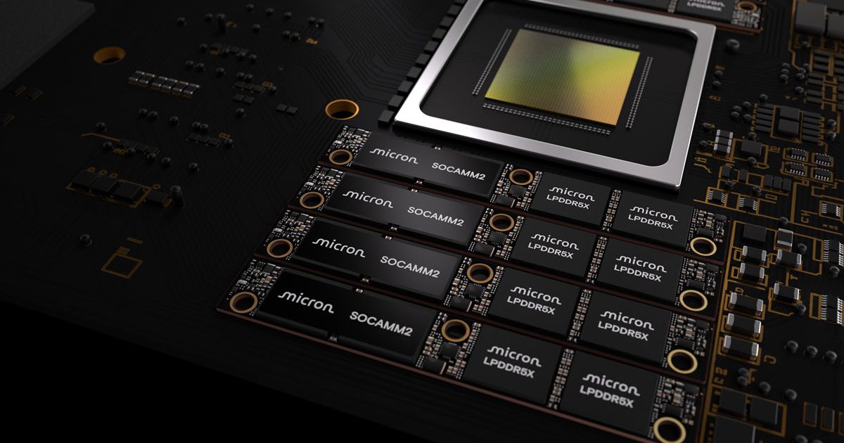 美光推出256GB LPDRAM SOCAMM2模組，採用32Gb LPDDR5X顆粒、每瓦效能提升3倍 #資料中心 (246793 ...