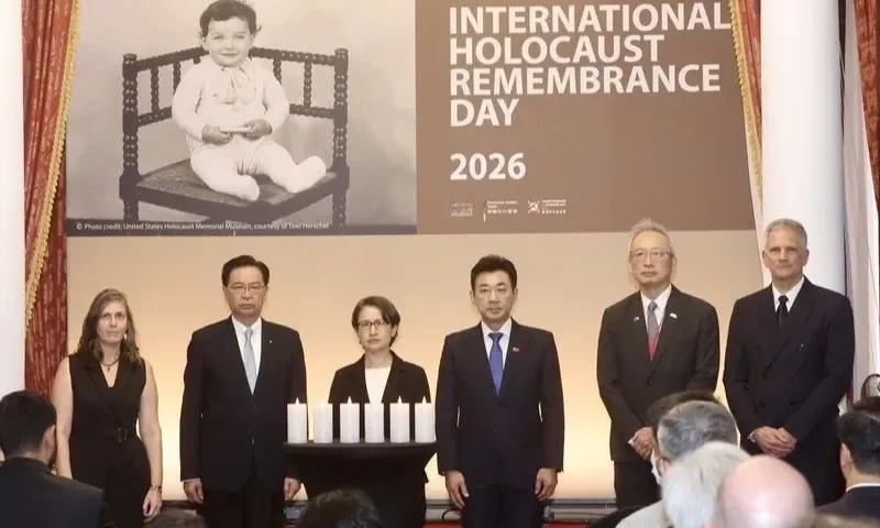 猶太大屠殺紀念日，德、以駐台代表：台灣政治高層不應輕率稱他人為「納粹」