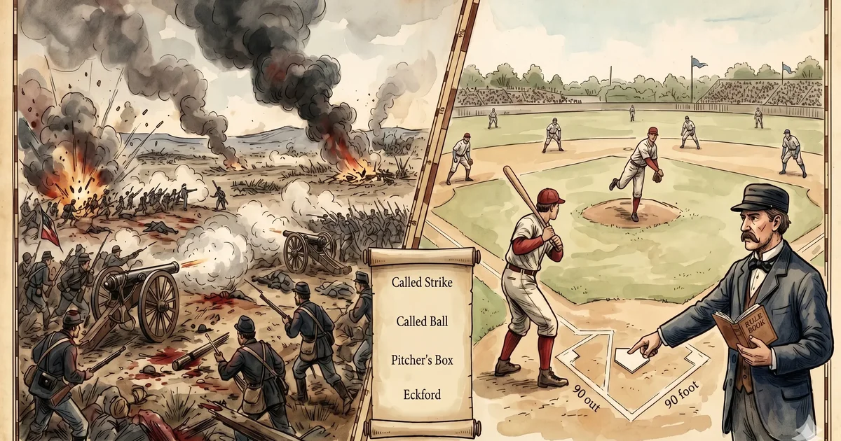 棒球文明誌 1863:當規則成為法律—硝煙中確立的秩序之美 - 棒球 | 運動視界 Sports Vision