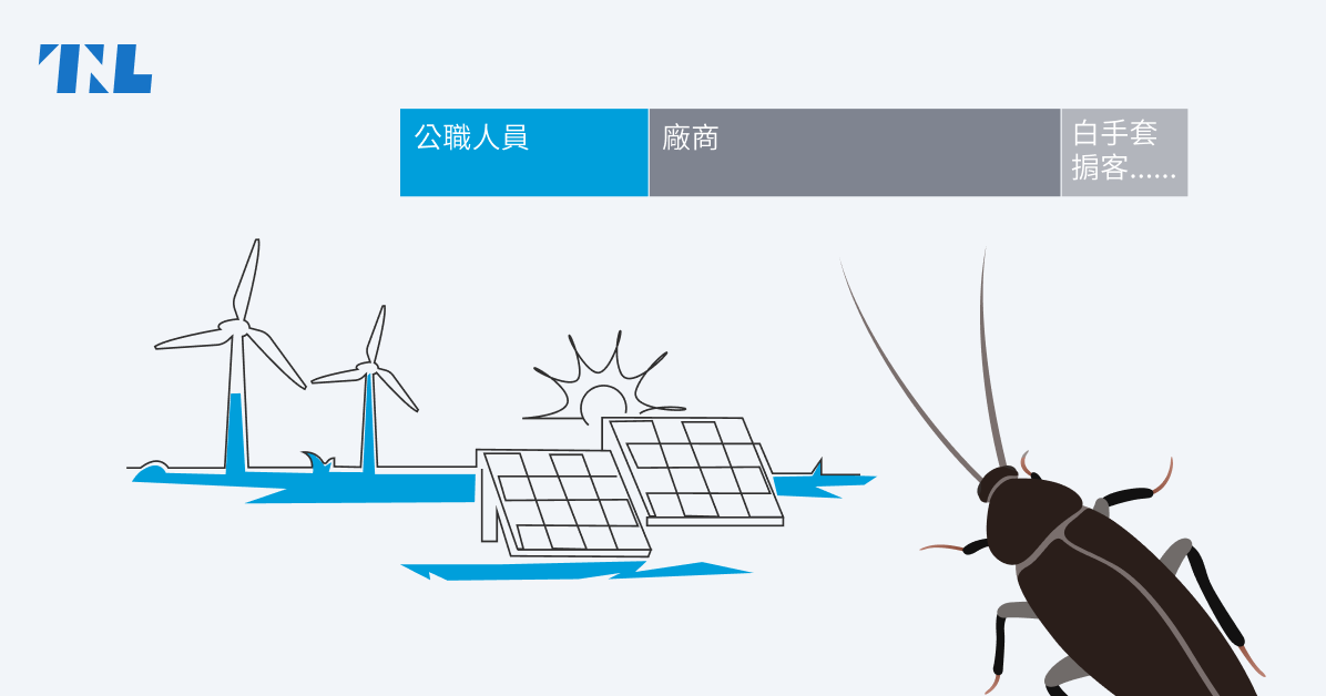 【圖表】誰是綠電蟑螂？哪個政黨最多？權力「黑洞」又在哪？