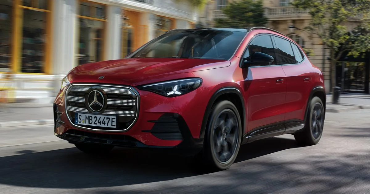 Mercedes-Benz 新一代 GLA 純電續航衝上 657 公里，10 分鐘快充可回補 270 公里
