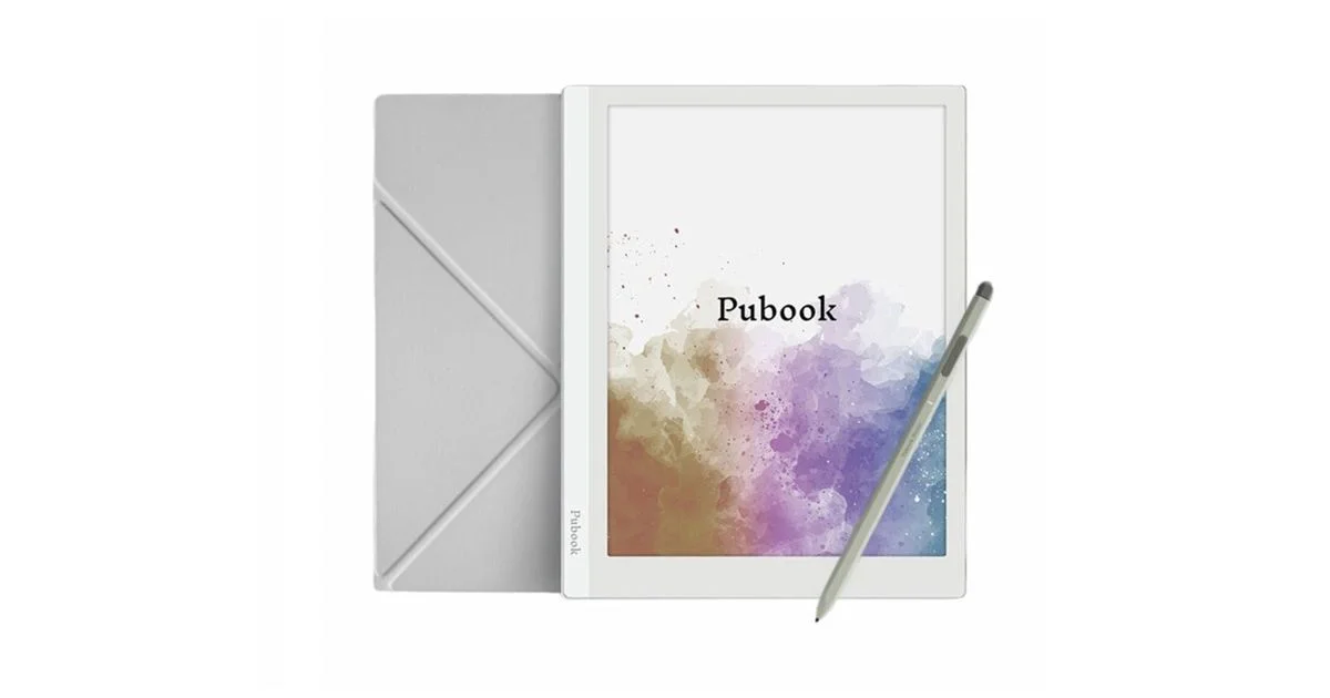 10.3吋彩色閱讀器Pubu Pubook 2 Pro現折1000元內建ChatGPT、附觸控筆