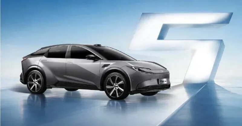 Toyota bZ5 改款搶攻中國電動車市場,限時售價不到新台幣 50 萬元