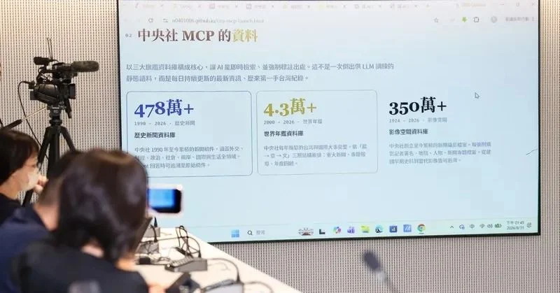 讓 AI 不再已讀亂答!中央社推出台灣第一支新聞 MCP