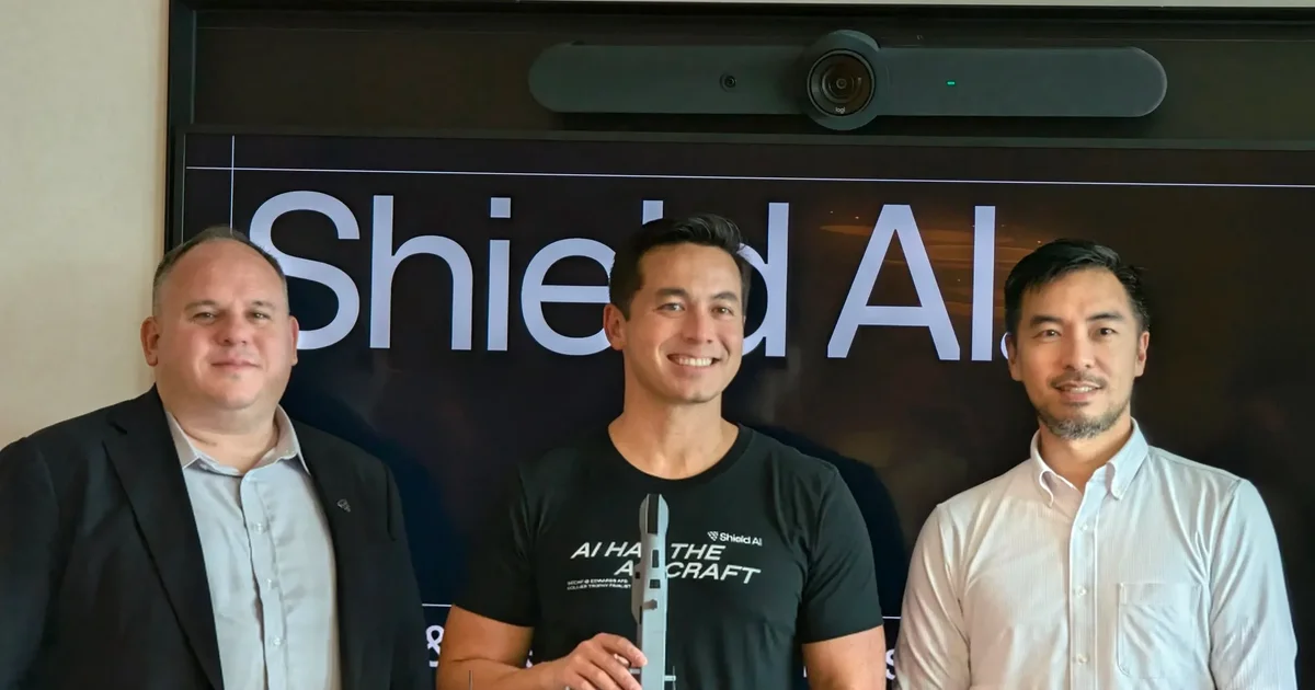 美對台軍售延宕會影響布局嗎？Shield AI：在台採直接商售，未受影響