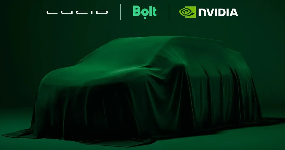Bolt 採用 NVIDIA 自駕軟體，2.5 萬輛 Lucid 車隊將從馬德里資料蒐集起步
