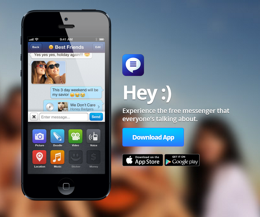 即時通訊app「MessageMe」上線一週即獲100萬使用者，取得190萬美元投資 - INSIDE