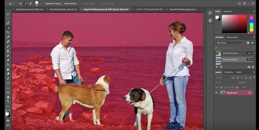 Photoshop Machine AI 助繪圖!Adobe 公佈下一代 Photoshop 機器學習功能一按即去背! - INSIDE